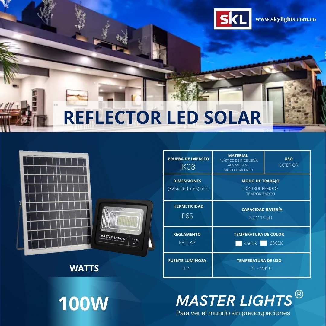 Reflector Solar LED 100W